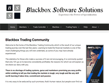 Tablet Screenshot of blackboxsoftwaresolutions.com